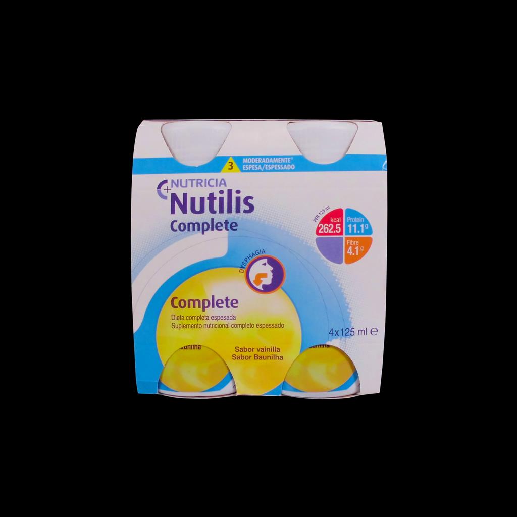 NUTILIS COMPLETE BAUNILHA 4X125ML